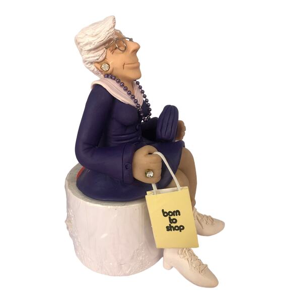 Born To Shop Diana Manning Figurine - Picture 5 of 5